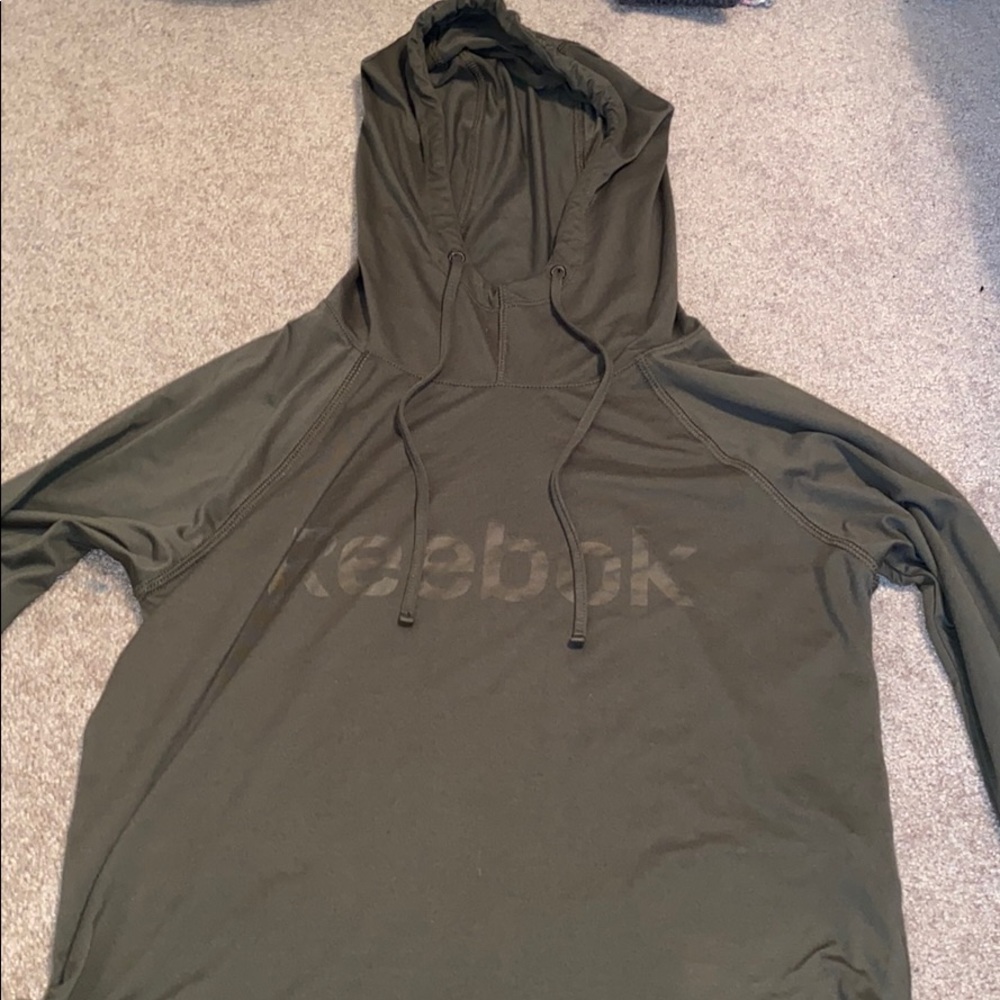 reebok hooded top
